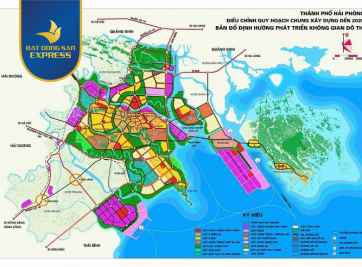 Update thông tin bản đồ quy hoạch tp Hải phòng mới nhất 2021