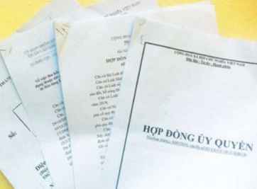 Lưu ý khi viết bản hợp đồng ủy quyền nhà đất mà ai cũng cần biết