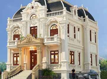 Những mẫu nhà phố mặt tiền 10m với thiết kế sang trọng 