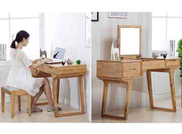 Chọn mẫu bàn trang điểm kết hợp bàn làm việc đẹp nhất