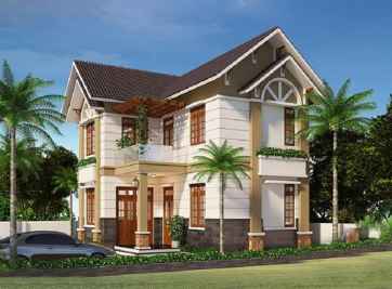 [Tổng hợp] Mẫu nhà chữ l 2 tầng 400 triệu được ưa chuộng?