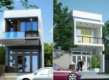 Cái nhìn tổng quát về những mẫu thiết kế nhà ống 2 tầng 40m2