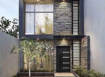 Thiết kế mặt tiền, nội thất cho mẫu nhà 1 trệt 1 lầu 5x15 đẹp 