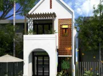 Tham khảo một số mẫu thiết kế nhà 2 tầng 60m2 
