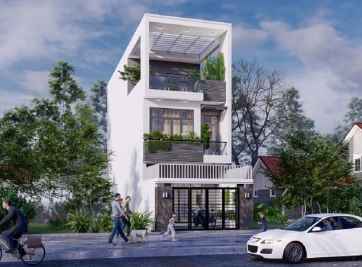 Các thiết kế nhà diện tích 5x16m 2 tầng hiện đại 