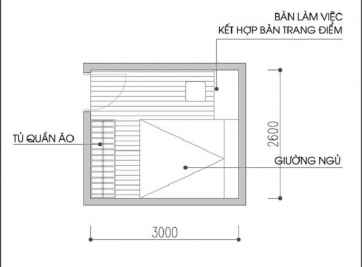 Cách để thiết kế phòng ngủ nhỏ 10m2 lộng lẫy nhất
