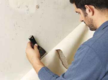Tường quét vôi có dán giấy dán tường được không?