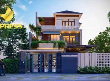 Cách thiết kế bản vẽ biệt thự 3 tầng đẹp và ấn tượng nhất