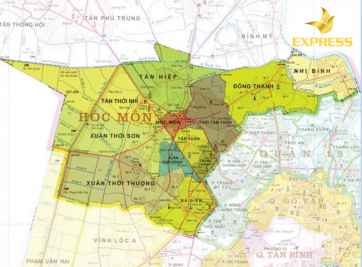 Thông tin, bản đồ quy hoạch Hóc Môn mới nhất 2021