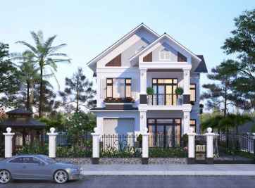 Các phong cách thiết kế mẫu biệt thự 2 tầng cho bạn tham khảo