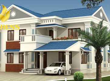 Những mẫu thiết kế biệt thự 2 tầng mái Thái đáng quan tâm