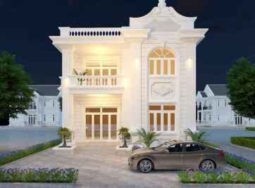 Mách bạn những mẹo thiết kế biệt thự 2 tầng tân cổ điển đẹp