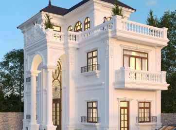 Mẫu biệt thự 3 tầng mái thái có gì đặc biệt mà khách hàng yêu thích chúng đến vậy?