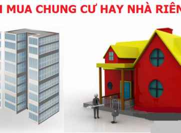 Thực hư chúng ta nên mua chung cư hay nhà riêng?