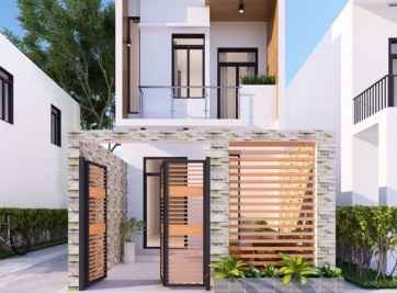 Các mẫu nhà ống 2 tầng nông thôn hiện đại giá rẻ cho mọi gia đình