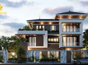 Thông tin giá xây biệt thự trọn gói mới nhất năm 2021