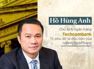 Hồ Anh Minh sở hữu 40 triệu cổ phiếu của Techcombank
