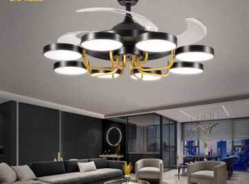 Bỏ túi những bí quyết chọn mua quạt trần đèn trang trí phòng khách