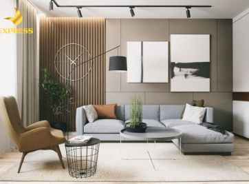 Một số nguyên tắc đảm bảo cần thiết kế cho phòng khách tối giản