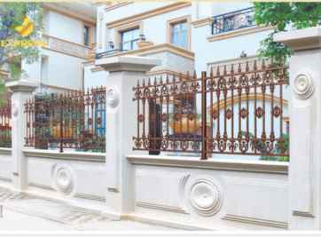 Những lưu ý khi xây dựng hàng rào biệt thự