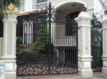Tổng hợp các mẫu cổng biệt thự đẹp hiện đại năm 2021