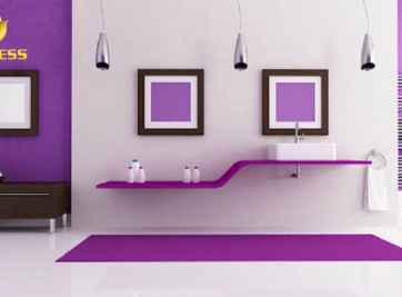 Ý nghĩa màu tím trong phong thủy và những lưu ý khi chọn màu sơn
