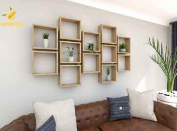 Lựa chọn kệ trang trí phòng khách cần dựa trên các tiêu chí nào?