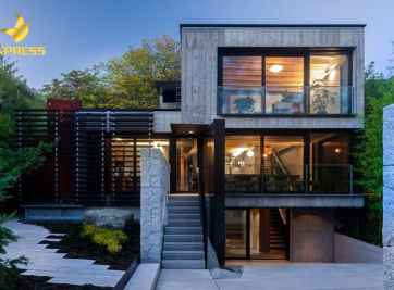 Một số kinh nghiệm xây dựng mẫu nhà có tầng bán hầm đẹp.