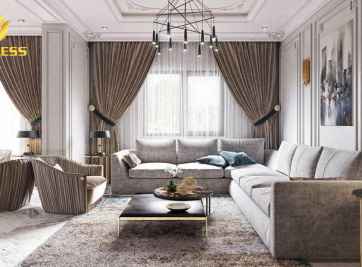 Ưu điểm của thiết kế phòng khách tân cổ điển là gì?