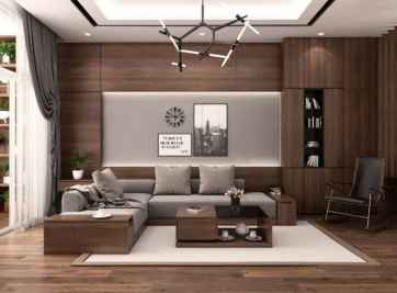 Bộ sưu tập mẫu thiết kế nội thất chung cư gỗ tự nhiên đẹp