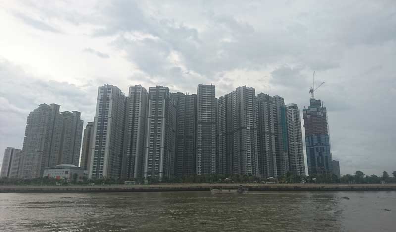 tiến độ xây dựng dự án Vinhomes Central Park