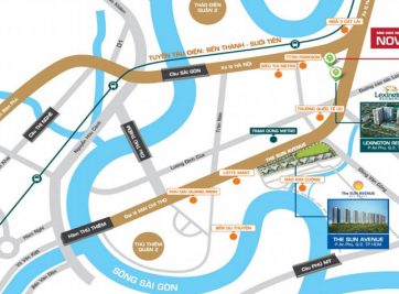 PHÂN TÍCH VỊ TRÍ TỌA LẠC CỦA DỰ ÁN THE SUN AVENUE