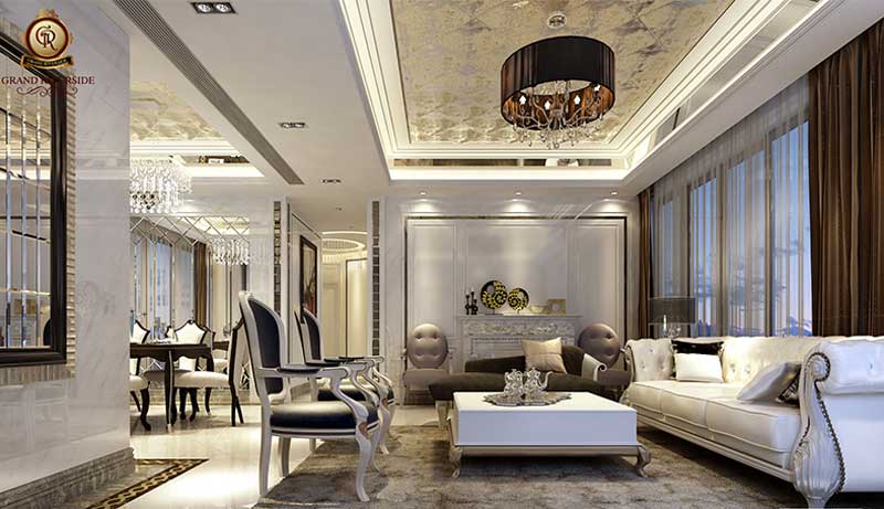 nội thất cao cấp tiêu chuẩn 5 sao tại grand riverside