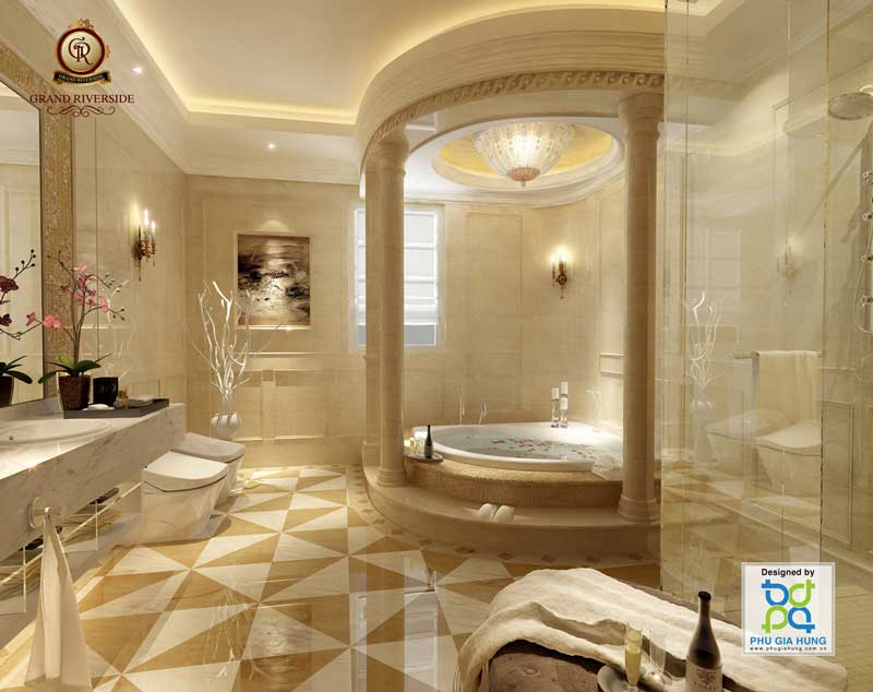 phòng tắm grand riverside