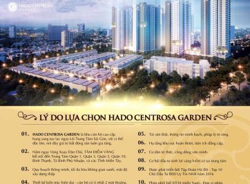 TIỆN ÍCH SỐNG ĐẲNG CẤP TẠI HÀ ĐÔ CENTROSA GARDEN
