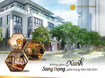 HÀ ĐÔ CENTROSA THÀNH PHỐ XANH THU NHỎ GIỮA SÀI GÒN
