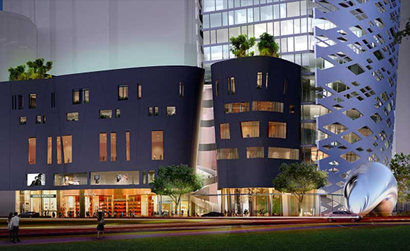 trung tâm thương mại sầm uất tại lavenue crown