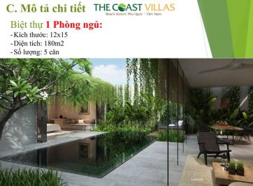 THE COAST VILLAS LÀN GIÓ MỚI TẠI BIỆT THỰ BIỂN PHÚ QUỐC