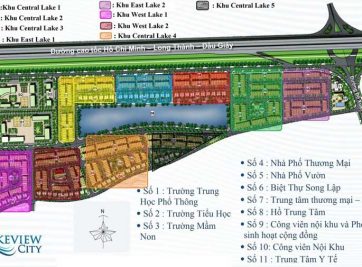 TIỆN ÍCH KHU ĐÔ THỊ LAKEVIEW CITY KHIẾN BẠN NGỠ NGÀNG