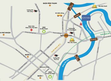 VỊ TRÍ VÀNG CỦA DỰ ÁN CĂN HỘ ELITE PARK UNG VĂN KHIÊM