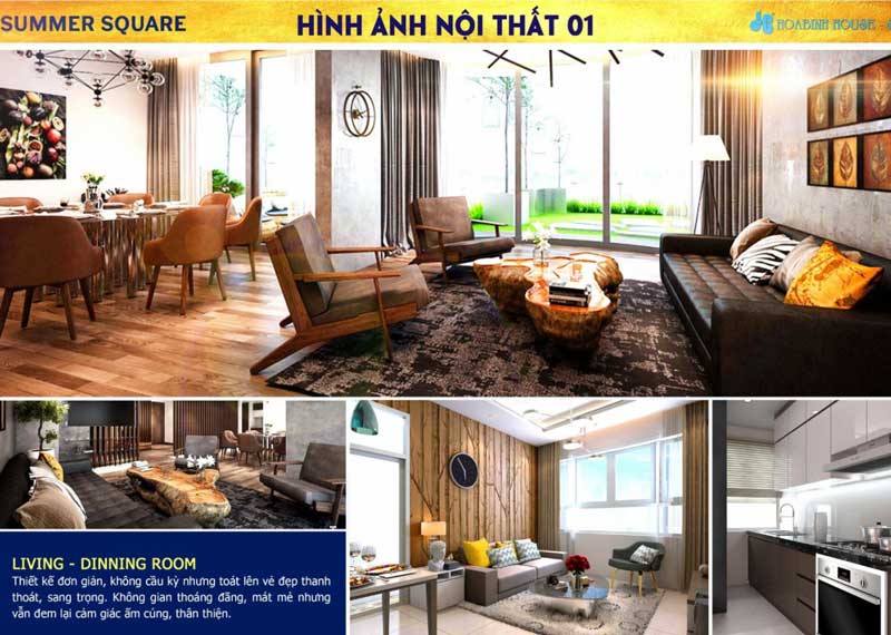 căn hộ summer square hiện đại