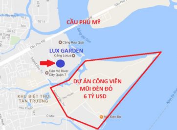 LỢI THẾ TỪ VỊ TRÍ TỌA LẠC CỦA CĂN HỘ LUX GARDEN