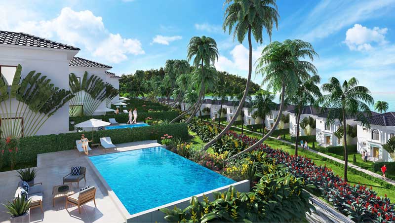 khu biệt thự vinpearl bãi trũ nha trang