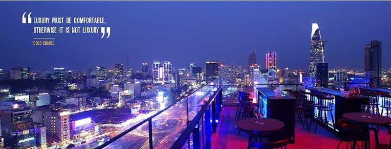 tầm view tuyệt đẹp tại the one sai gon