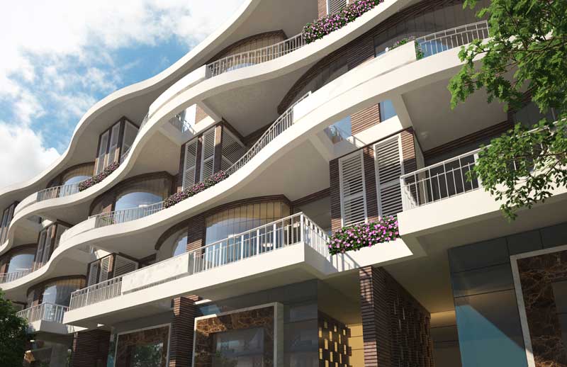 mặt ngoài dự án thủ thiêm lakeview