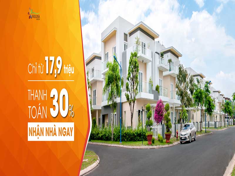 Gía bán biệt thự Melosa Khang Điền