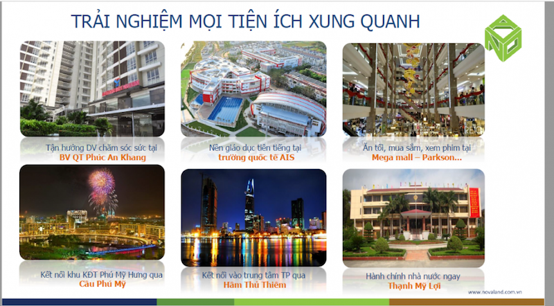 tiện ích ngoại hu dự án Victoria Village