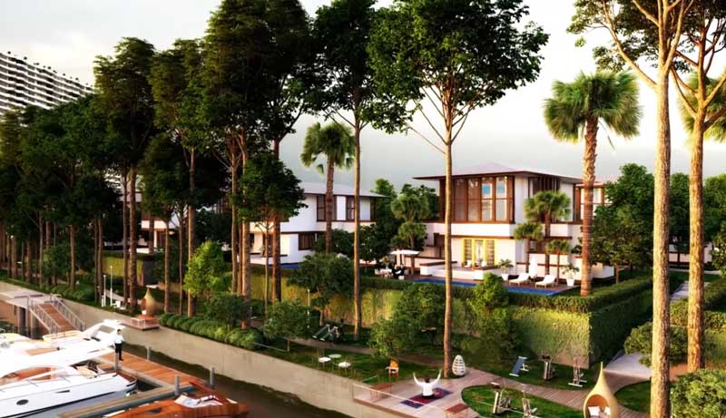 khu biệt thự evergreen quận 7