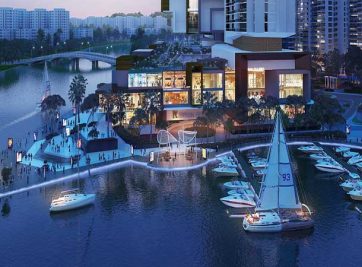 Không gian sống của căn hộ kenton node quận 7