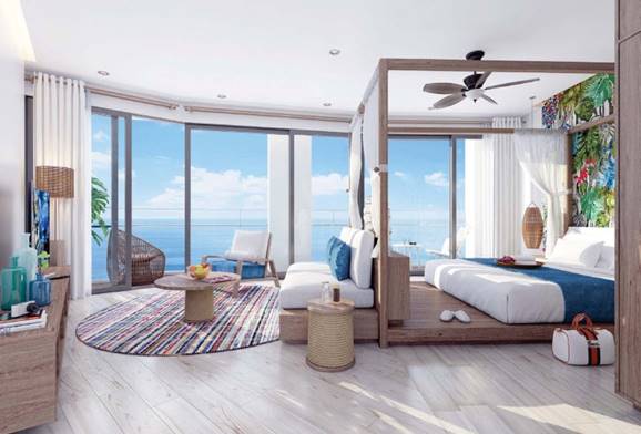 Căn hộ hướng ra biển tại Panorama Nha Trang